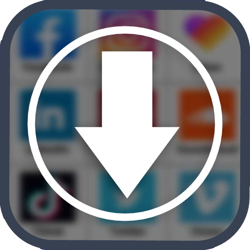 All Social Media video Downloader icon