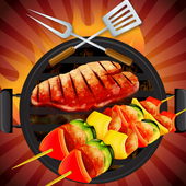 Grill Food Cooking Game: Kitchen Master Chef BBQ icon