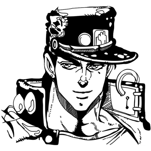 How to draw Jojo characters and stands icon