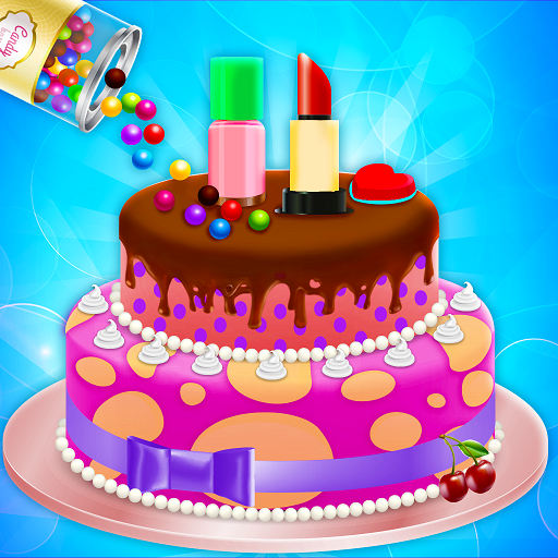 Makeup Kit Cake Factory: Cosmetic Cupcake Maker icon