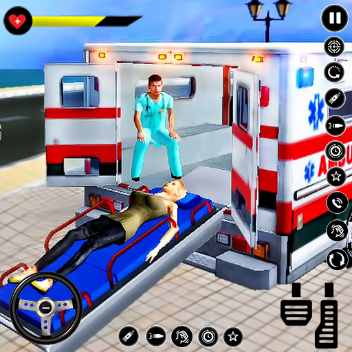 Rescue Emergency Ambulance Sim icon