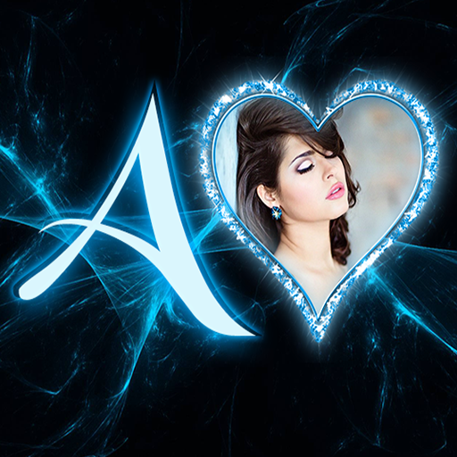 Lighting Text Photo Frames icon