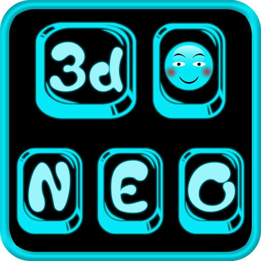 Glow Neon Keyboard icon