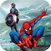 Tips Spider Man Captain America Shield of Marvel icon