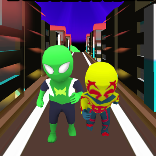 Spider Green SubwayRun - Surf On Road icon