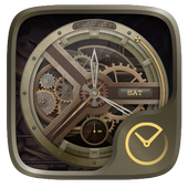 Steampunk GO Clock Themes icon