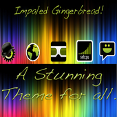 Gingerbread ADW Theme Free icon
