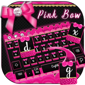 Clavier rose d&amp;#39;arc icon