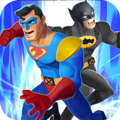 Superhero Man Fighting icon