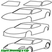 Drawing Car icon