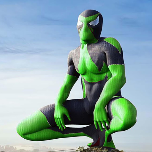 super heroes battle game free icon