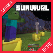 Survival Servers for Minecraft PE icon