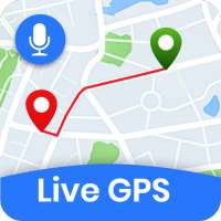 Live na mapa ng GPS navigation