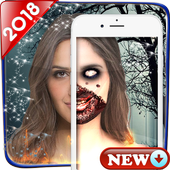 Zombie Face Makeup أيقونة