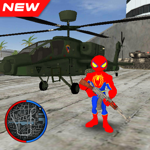 Amazing-Spider StickMan Rope Hero 2 Gangster Vegas icon
