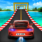 Grand Vertical Ramp Car Driving - GT Car Racing 3D icon