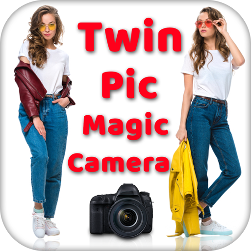 ikon Twin Pic Magic Camera : selfie fly clone camera