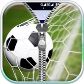 Football Zip Lock Screen Prank icon