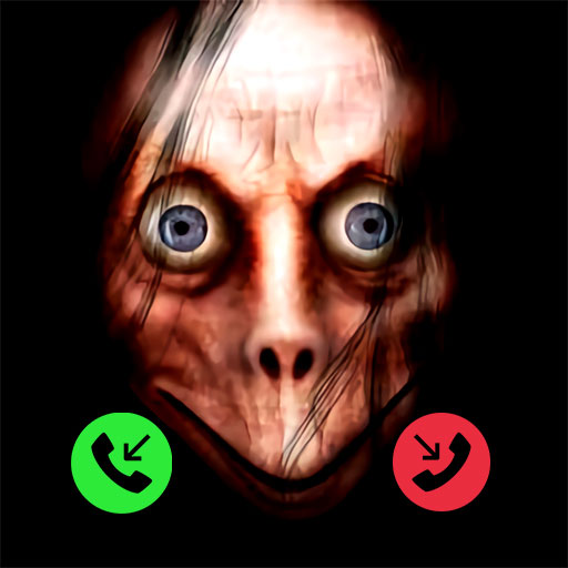 Scary Creepy Momo challenge call horror 666 icon