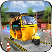 Tuk Tuk Rickshaw Parking Sim icon