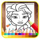 Learn  draw forzen icon