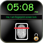 Fingerprint Screen Lock Prank icon