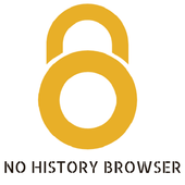 हिस्ट्री सेव नहीं होता No History Browser 2019 icon