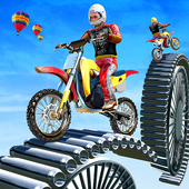 Stunt Bike Crazy Racing Tricks icon
