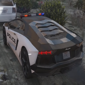 Real Nitro Police Car Simulator 2019 3D icon