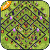 Latest Maps for Clash of Clans CoC 2017 icon