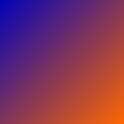 Blue &amp; Orange Go Launcher EX icon