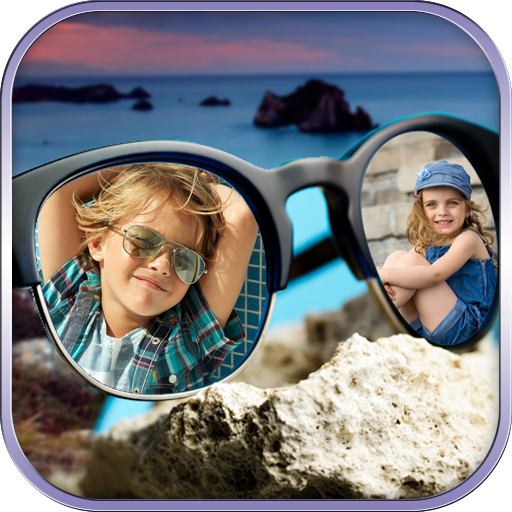 Goggles Dual Photo Frame иконка