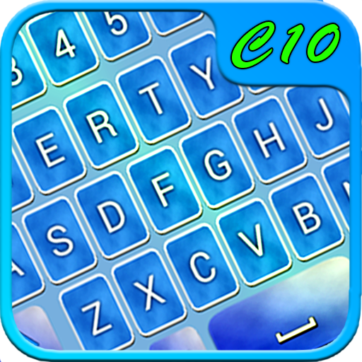 Blue Keyboard icon