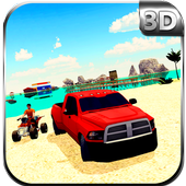 City Beach Rescue Coast Guard Team – Driving Sim icon