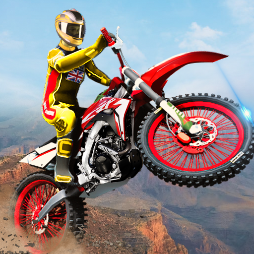 Superhero Tricky GT Bike Games icon