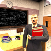 Virtual Dad High School Teacher: Family Games icon