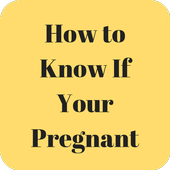How to Know If Your Pregnant icon