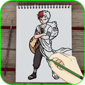 How To Draw Närüto icon