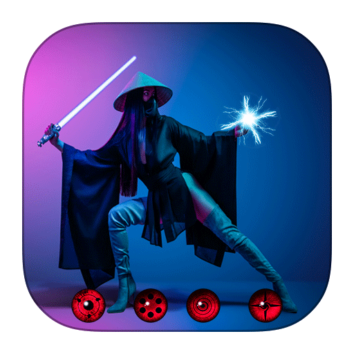 Ninja Eyes Camera - Narouto Photo Editor icon