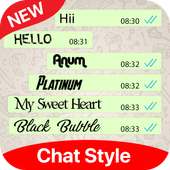 Chat Style For Whatsapp : Stylish Font & Text