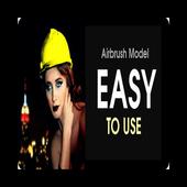 Photo Airbrush Model shop icon