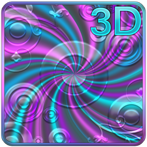 Light Pattern 3D Next Launcher theme أيقونة