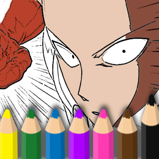 Coloring Game for one Punch man icon