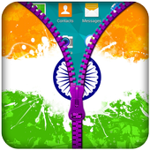 Digital India Zipper Lock icon