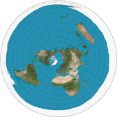Flat Earth App icon
