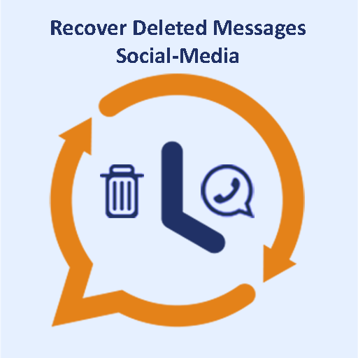 Recover Deleted Messages In Social Media Apps icon
