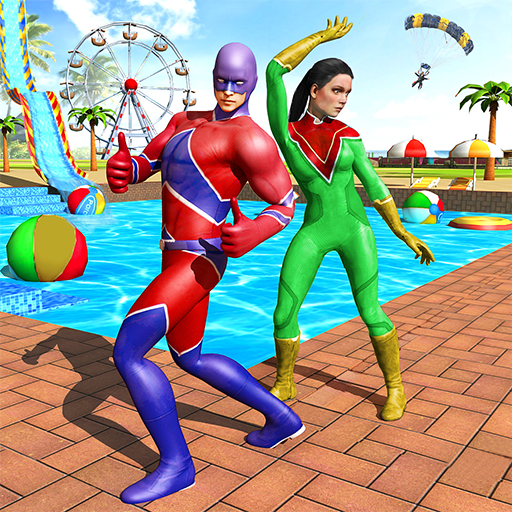 Super Hero Water Adventure Park Slide icon