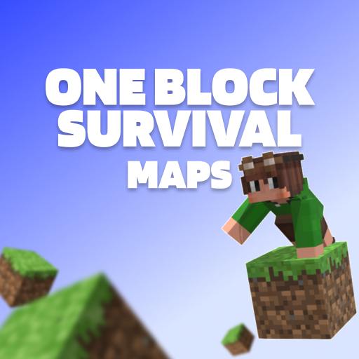 One Block Survival  Maps for Minecraft PE icon