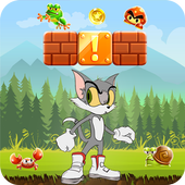 Super Cat Tom Adventure Jungle Run Game icon