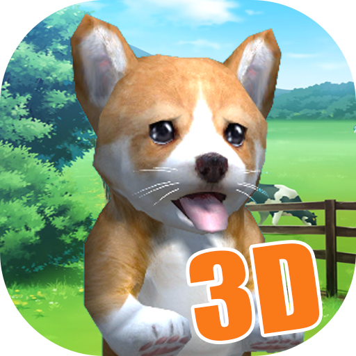 cute puppy live wallpaper icon